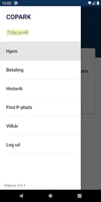 COPARK android App screenshot 1